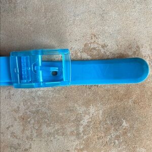 Blue Silicone Belt